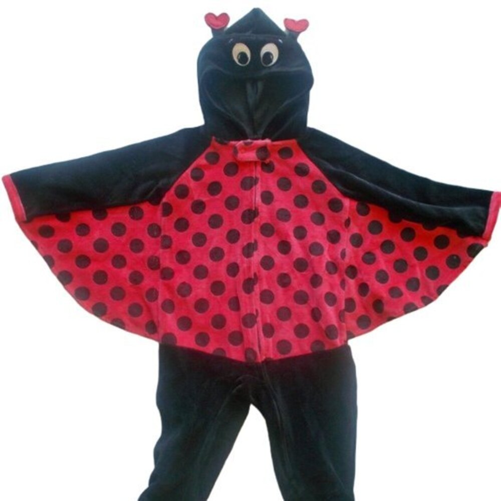 Ladybug Costume Hoodie Infant Girls 6-9 Months